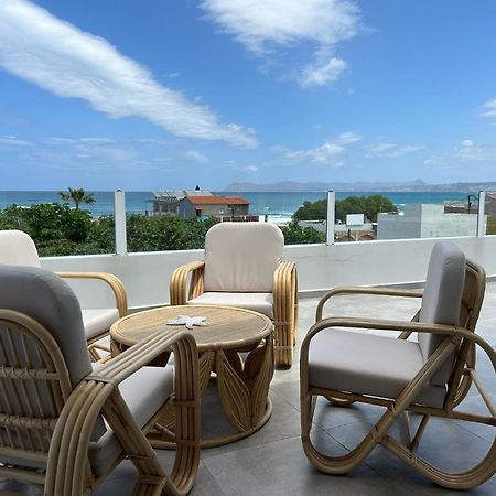 Mira Sea View Residence Chrissi Akti Chania Exterior foto