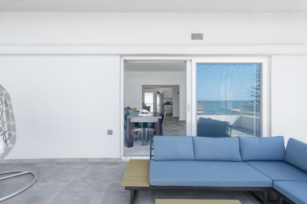 Mira Sea View Residence Chrissi Akti Chania Exterior foto