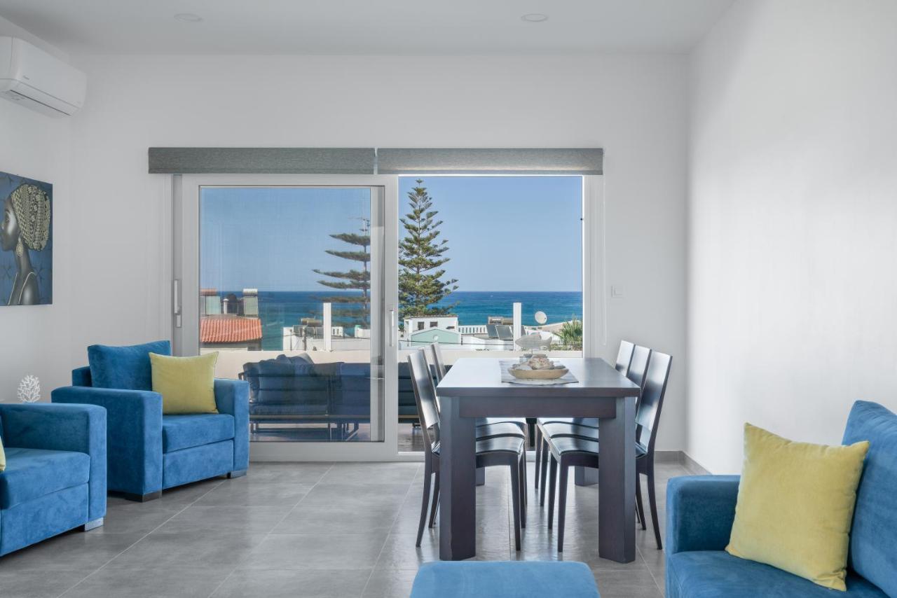 Mira Sea View Residence Chrissi Akti Chania Exterior foto