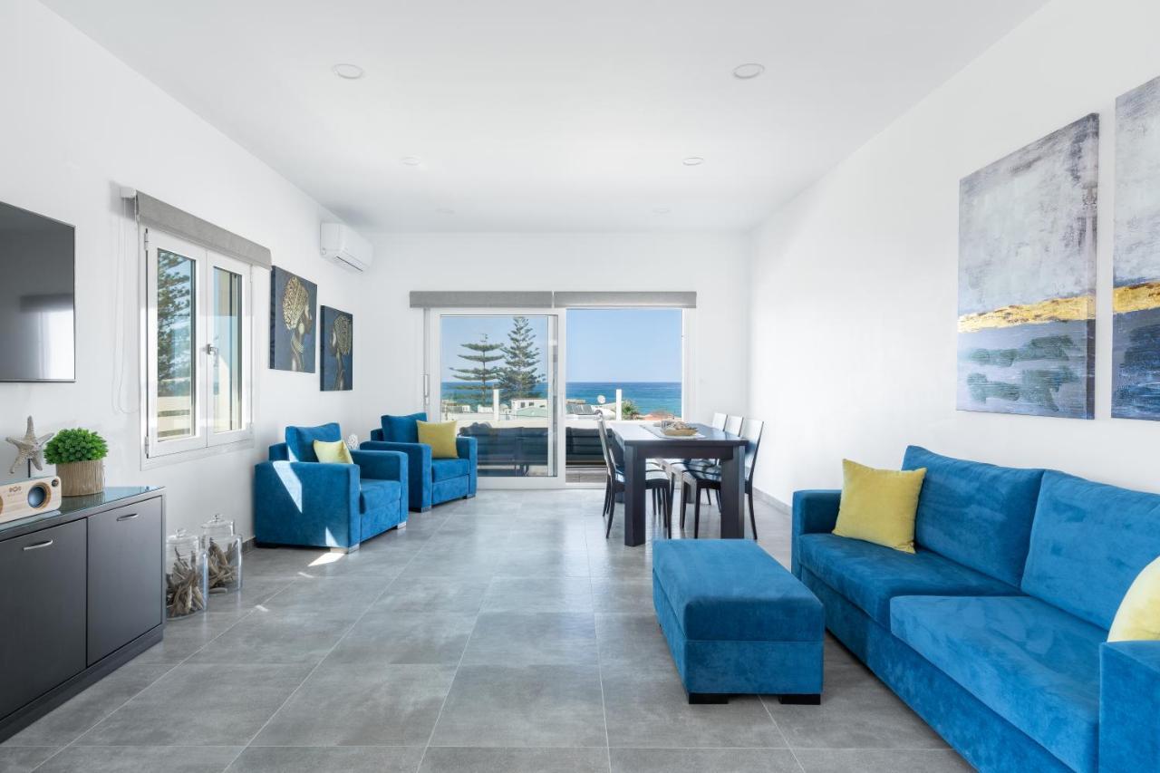 Mira Sea View Residence Chrissi Akti Chania Exterior foto