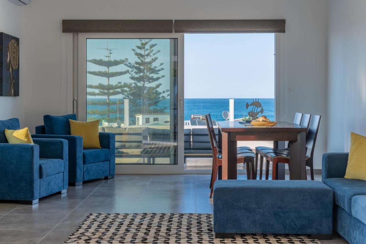 Mira Sea View Residence Chrissi Akti Chania Exterior foto