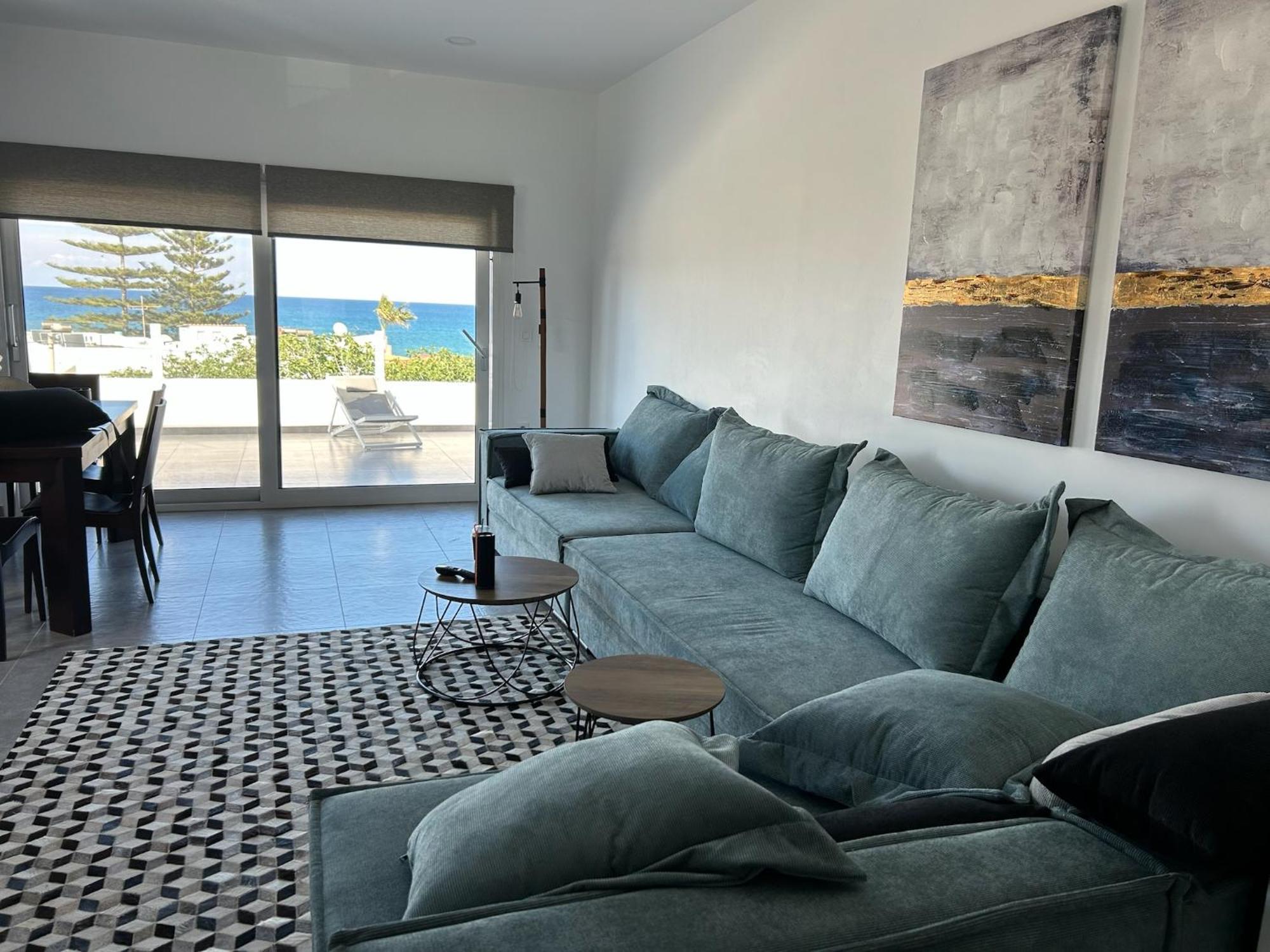 Mira Sea View Residence Chrissi Akti Chania Exterior foto